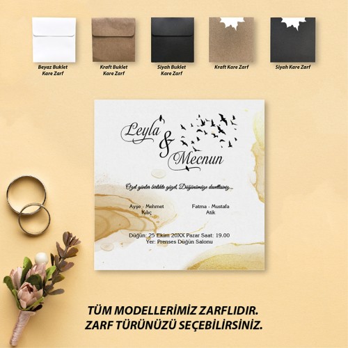 Beren Kare Davetiye 0746 - Yaren Davetiye